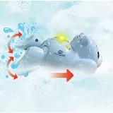 VTech Sing & Paddle Hippo – Baby Bath Toy - Image 4