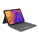Logitech iPad Air 4/5 Keyboard Case – Grey Folio with Trackpad - Image 2