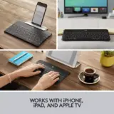 Logitech 9.5-Inch Bluetooth Keyboard – Keys-To-Go, Ultra-Slim (Black) - Image 4