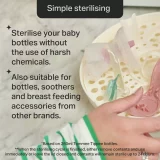 Tommee Tippee Microwave Baby Bottle Steriliser – Quick & Efficient Sterilization - Image 2