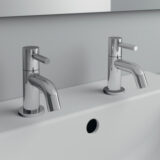 Ideal Standard Ceraline Basin Pillar Taps – Modern Bathroom Faucet - Image 3