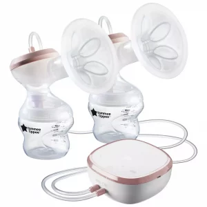 Tommee Tippee Double Electric Breast Pump – Quiet, Powerful & Portable