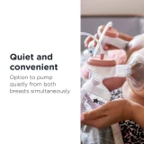 Tommee Tippee Double Electric Breast Pump – Quiet, Powerful & Portable - Image 4