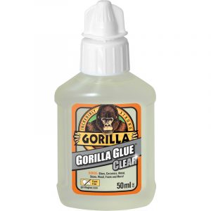 Gorilla Glue Clear Adhesive 50ml – Strong Multi-Purpose Bond