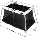 Cuggl Deluxe Superlight Baby Travel Cot - Compact & Portable - Image 4