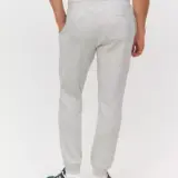 Grey Marl Joggers for Men – Cuffed Core Sweatpants - Image 2