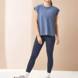 REAKTIV Blue Tank Top – Breathable Mesh for Workouts - Image 1
