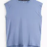 REAKTIV Blue Tank Top – Breathable Mesh for Workouts - Image 2