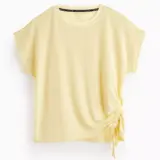 REAKTIV Ruched Modal T-Shirt – Women's Lemon Soft Touch Tee - Image 5