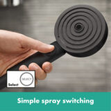 Hansgrohe Pulsify Select S Shower System – Matt Black, EcoSmart, 3 Spray Modes - Image 5