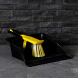 Bulldozer Tough Dustpan and Brush Set – Heavy Duty for Garage & Workshop - Image 2