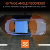 Road Angel Halo Pro – Dual Lens Car Dash Cam Recorder - Image 6