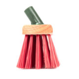 Yard Sweeper Head – 10" Red PVC Bristles - Image 5
