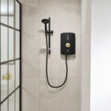 Triton Amala Brushed Brass Electric Shower 8.5kW – Modern Bathroom Heater - Image 5