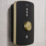Triton Amala Brushed Brass Electric Shower 8.5kW – Modern Bathroom Heater - Image 4