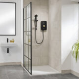 Triton Amala Brushed Brass Electric Shower 8.5kW – Modern Bathroom Heater - Image 7