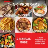 Tefal Easy Fry 3-in-1 FW201827 Air Fryer 6.2L – Steamer, Grill & Fryer Combo - Image 2