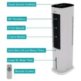 Smart Air Tower Fan by Midea – Fast Chill Technology - Image 4