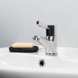 Ebb + Flo Sequential Basin Mixer Tap – Modern Single Lever Bathroom Sink Faucet - Image 5