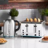 Russell Hobbs Buckingham Quiet Boil Stainless Steel Kettle 20460 – Fast & Silent Electric Kettle, 1.7L - Image 3