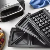 Russell Hobbs Creations 3-in-1 Sandwich, Panini & Waffle Maker - Multi-Function Breakfast Grill - Image 4