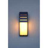 Lutec City Outdoor Light Fixture – E27, 40W Max, Weatherproof IP44 – Dark Grey - Image 3