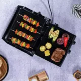 Salter Kuro EK6348MBLK Health Grill & Panini Maker – Non-Stick Electric Grill for Healthy Cooking - Image 2