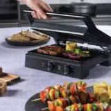 Salter Kuro EK6348MBLK Health Grill & Panini Maker – Non-Stick Electric Grill for Healthy Cooking - Image 3