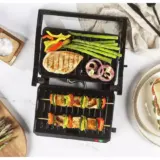 Salter Kuro EK6348MBLK Health Grill & Panini Maker – Non-Stick Electric Grill for Healthy Cooking - Image 4