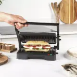 Salter Kuro EK6348MBLK Health Grill & Panini Maker – Non-Stick Electric Grill for Healthy Cooking - Image 6