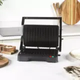 Salter Kuro EK6348MBLK Health Grill & Panini Maker – Non-Stick Electric Grill for Healthy Cooking - Image 1