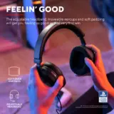 Trust GXT 498 PS5 Wired Headset – Forta Gaming Headphones (Black) - Image 9