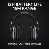 Logitech G935 Wireless Gaming Headset for PC – Surround Sound & Mic - Image 3