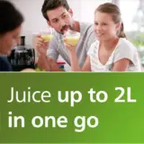 Philips HR1855/70 Black Juicer – Compact & Easy to Clean - Image 2