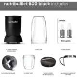 Nutribullet 600 Series High-Speed Black Blender - Image 3