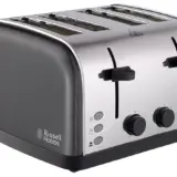 Russell Hobbs Worcester 4 Slice Toaster – Grey (Model 28366) - Image 2