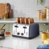 Russell Hobbs Worcester 4 Slice Toaster – Grey (Model 28366) - Image 1