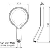 Methven Aio Chrome Shower Head – Modern & Water-Efficient - Image 5