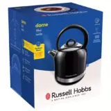 Russell Hobbs 23902 Worcester Dome Kettle – Black Electric Kettle - Image 2