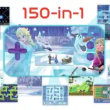 Lexibook 2.5-Inch Frozen Cyber Arcade Handheld Game Console – Kids Portable Retro Gaming System - Image 7