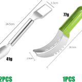 2-in-1 Watermelon Cutter Tool Set – Windmill Slicer + Fruit Forks (3PCS Kit) - Image 7