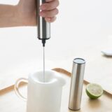 Auto Milk Frother & Mini Blender – Handheld Battery Operated Milk Foamer for Coffee, Lattes & More - Image 2