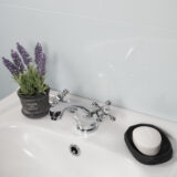 Ebb + Flo Traditional Sink Mixer Tap for Bathrooms - Image 2