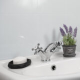 Ebb + Flo Traditional Sink Mixer Tap for Bathrooms - Image 5