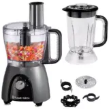 Russell Hobbs Desire 27111 Charcoal Food Processor Blender Combo - Image 3
