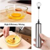 Auto Milk Frother & Mini Blender – Handheld Battery Operated Milk Foamer for Coffee, Lattes & More - Image 5