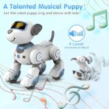 VATOS RC Robot Dog Toy – Programmable Smart Puppy with 17 Functions, Touch Follow, Dancing, for Boys & Girls Ages 3-12 (Blue) - Image 5