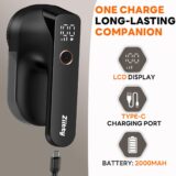 Ziitty Bobble Remover – Powerful Fabric Shaver with LCD, 3 Speeds, for Clothes & Upholstery - Image 4