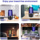 BugZap Pro 2-in-1 – 4000mAh Mosquito Killer & UV Lamp for Indoor/Outdoor Use - Image 3