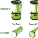 LE 3-in-1 Camping Lantern with Detachable Flashlights – 600 Lumen, Rechargeable & Battery Powered - Image 4